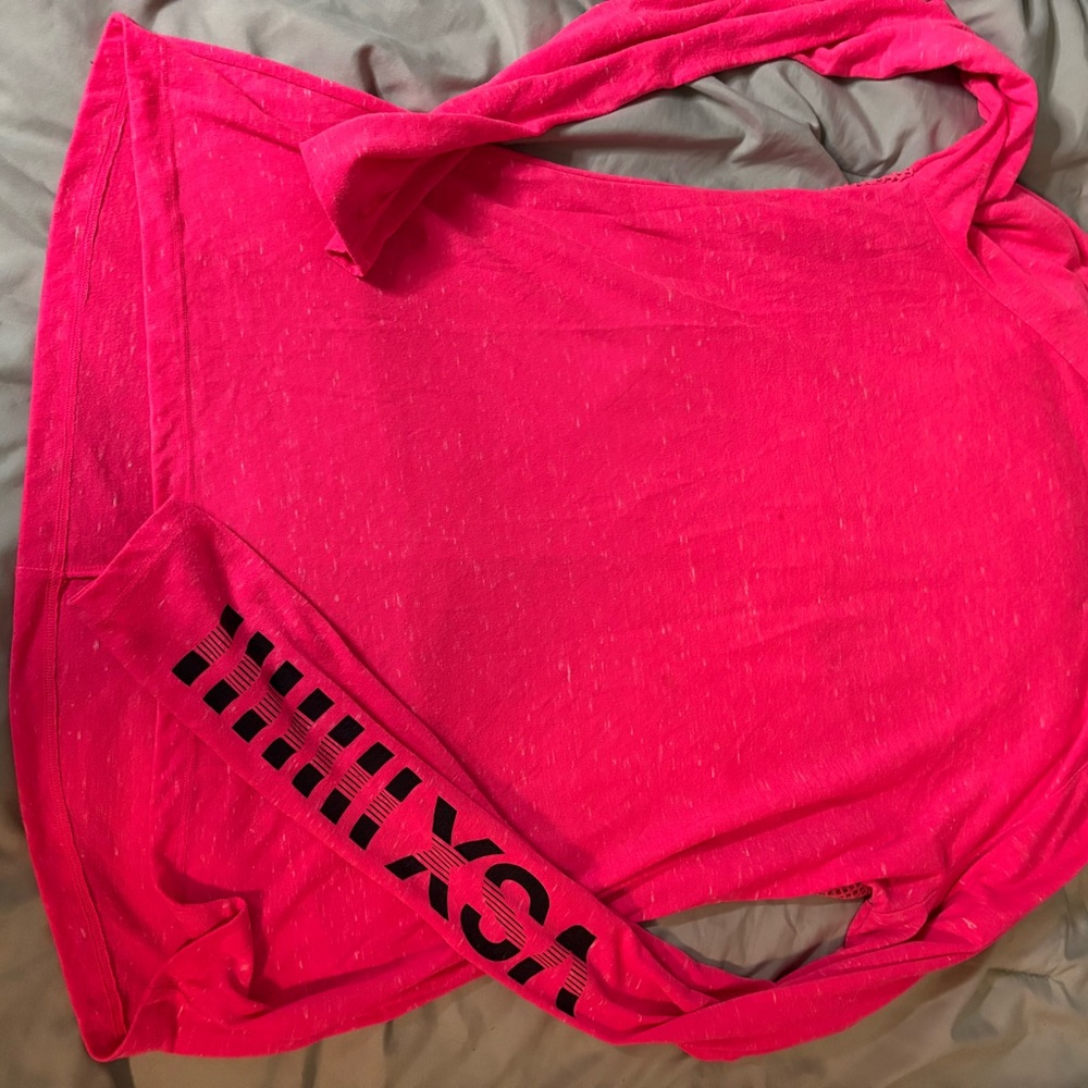 Victoria's Secret Pink Mesh Sport Top